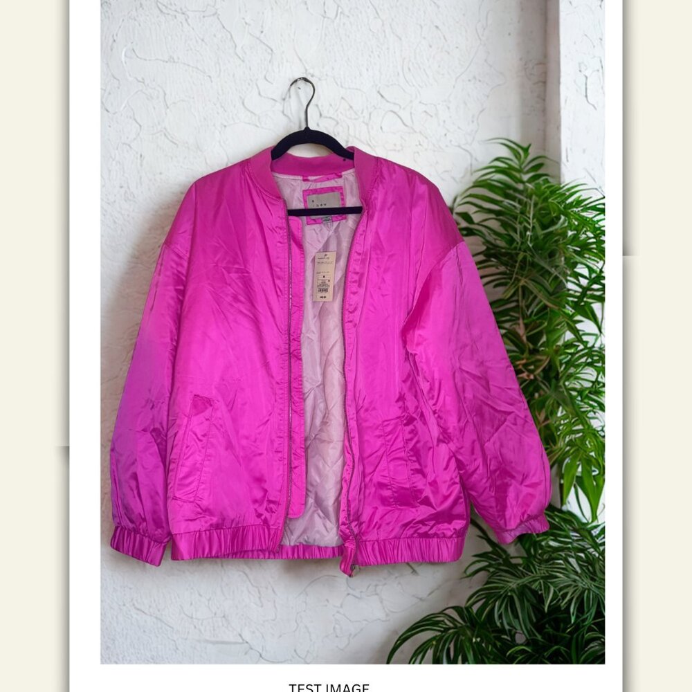 COPY - Women’s Pink Bomber Jacket. New with tags, free shipping